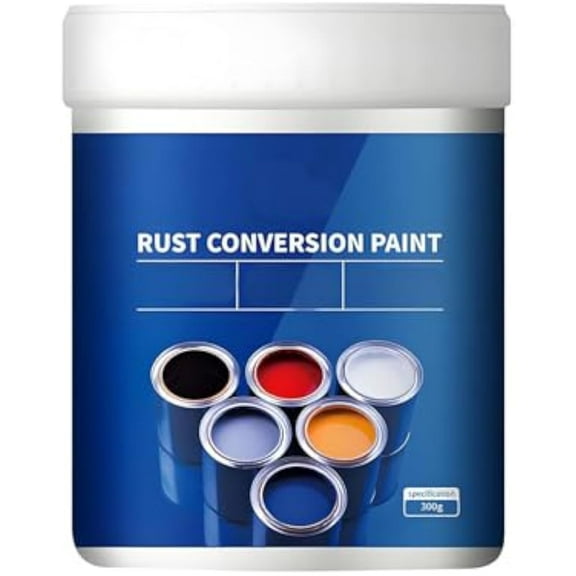 Qidaxia Rust Conversion Paint, Weatherproof Rust Converter Paint for Metal, Detroitrain WaterproofPaint, Rust Converter 4-in-1, Rust Conversion Agent, RustConverter for Metal (green)