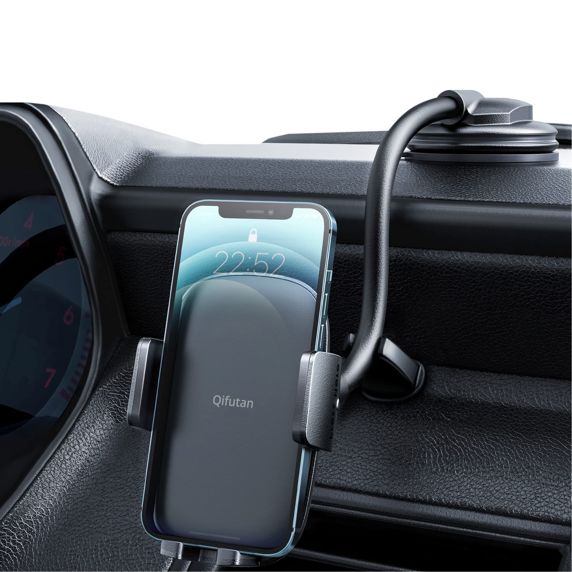 Qifutan Phone Mount for Car Vent [Upgraded Clip] Cell Phone Holder Car  Hands Free Cradle in Vehicle Car Phone Holder Mount Fit for Smartphone,  iPhone