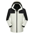 thumbnail image 1 of Qiggri Men's 3 in 1 Waterproof Winter Jackets Ski Warm Snow Rain Coat Puffer Liner Hood Windbreaker, 1 of 1