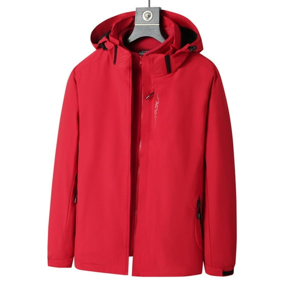 Qiggri Men's 3 in 1 Waterproof Winter Jackets Ski Warm Snow Rain Coat Puffer Liner Hood Windbreaker