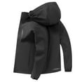 thumbnail image 1 of Qiggri Men's Windbreaker with Hood Lightweight Windproof Water Resistant Hooded Jacket for Running Hiking Travel, 1 of 1