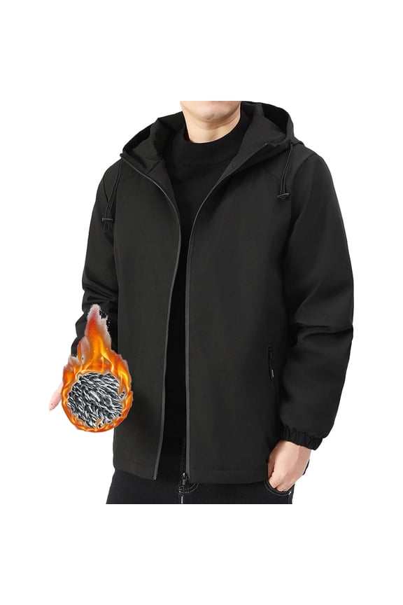 Men's Winter Skiing Jackets Water Resistant Fleece Coats Insulated Thermal Snowboard Jacket Parka Raincoat with Hood