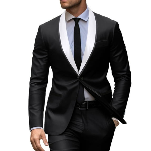 Qiggri Mens Blazers and Sport Coats Slim Fit Jackets for Men Casual Blazer Suit Formal Business