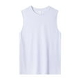 thumbnail image 1 of Qiggri Summer Men's Sports Breathable Sleeveless Top Camisole Sports Top Round Neck Sleeveless Top, 1 of 4