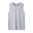 thumbnail image 1 of Qiggri Summer Men's Sports Breathable Sleeveless Top Camisole Sports Top Round Neck Sleeveless Top, 1 of 4