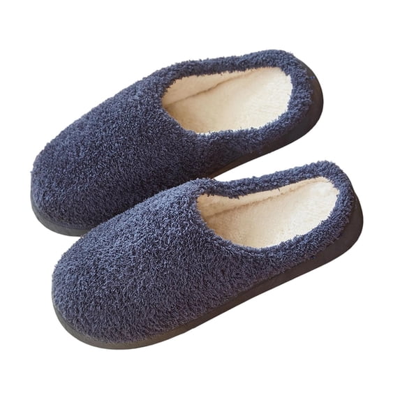 Qiggri Women's House Slippers Closed Toe Slippers Ultra Soft Plush Fuzzy Indoor Shoes Cozy Flat Bedroom Slippers for Winter Trendy Shoes 9-9.5