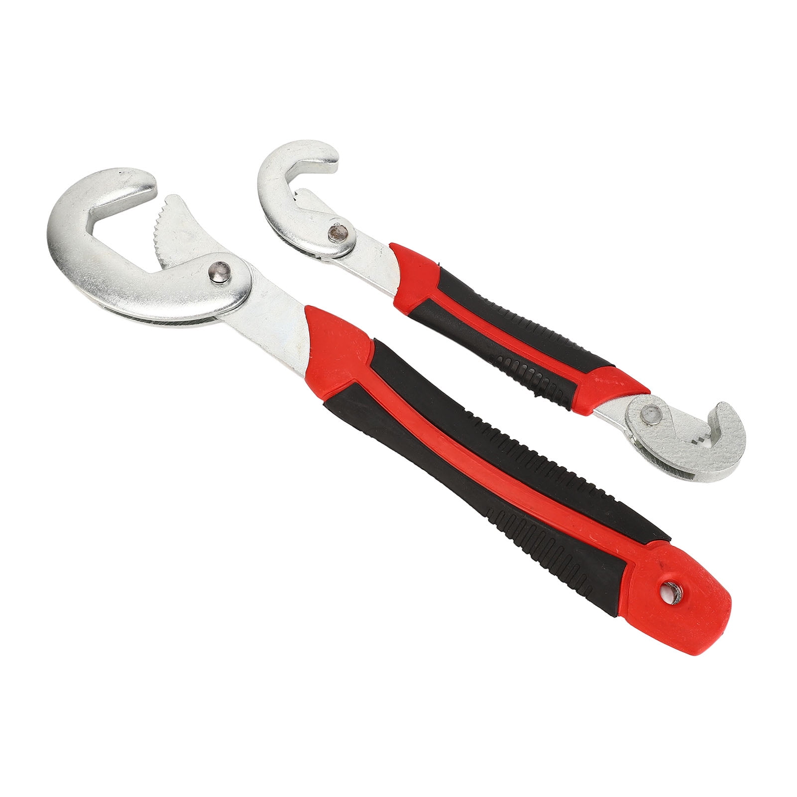 Qiilu 932mm Self Adjusting Wrench Set Multifunction Universal Quick Grip Pipe Spanner Water