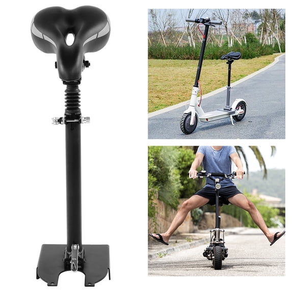 Qiilu Adjustable Electric Scooter Seat Saddle For Xiaomi M365 Scooter Black, Saddle For Xiaomi M365 Scooter, Electric Scooter Seat Saddle