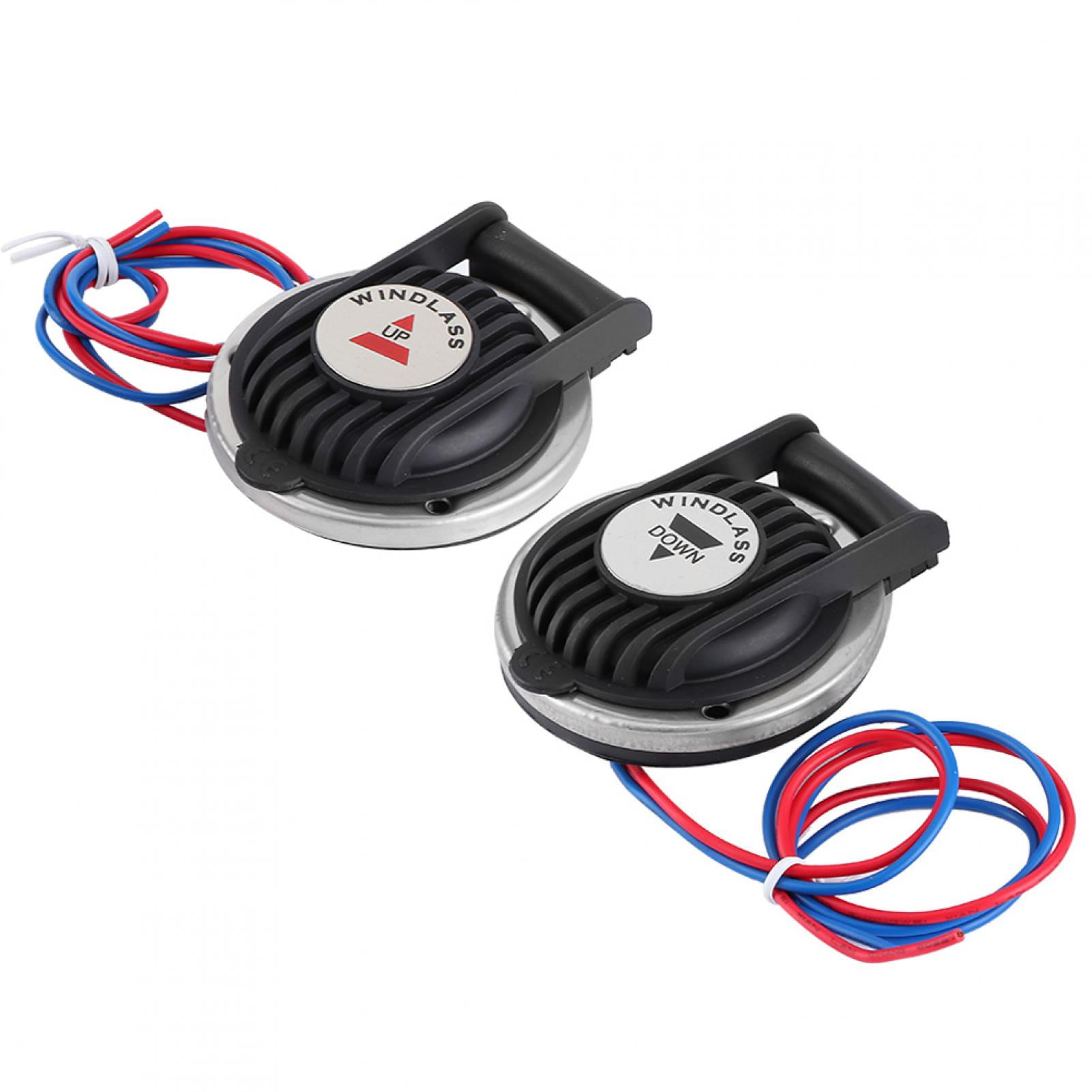 Qiilu Boat Anchor Windlass Winch Pair Marine Anchor Windlass Foot