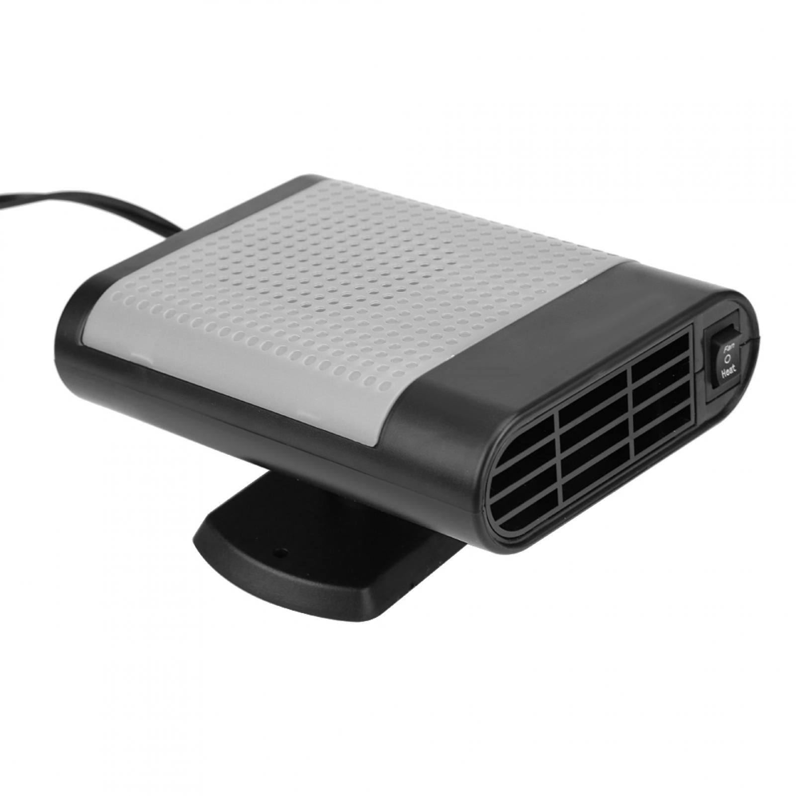 Qiilu Car Heater Fan Defroster, 12V Portable Electric Window Heating