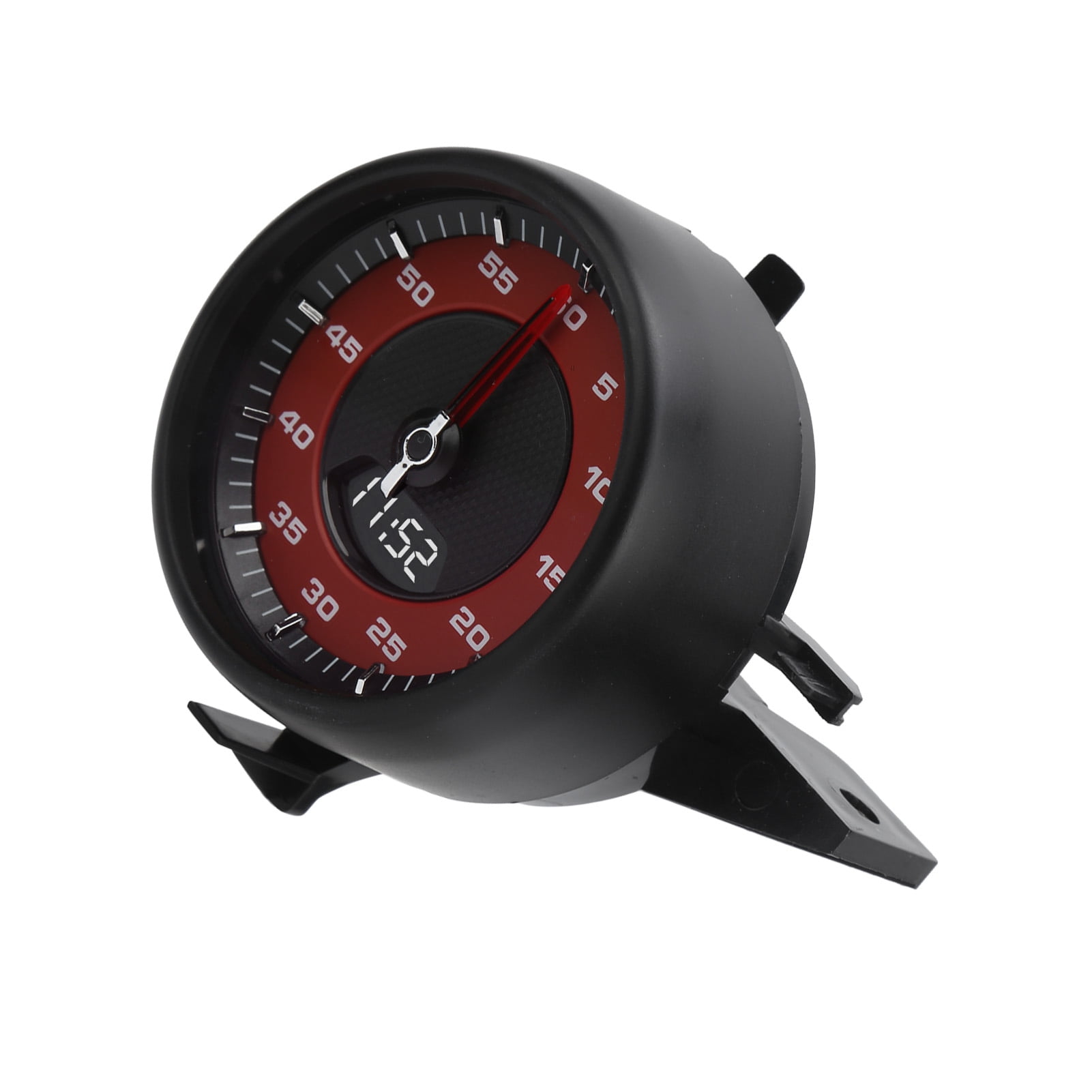 Qiilu Dashboard Clock Stopwatch Lap Timer Gauge Dashboard Timer