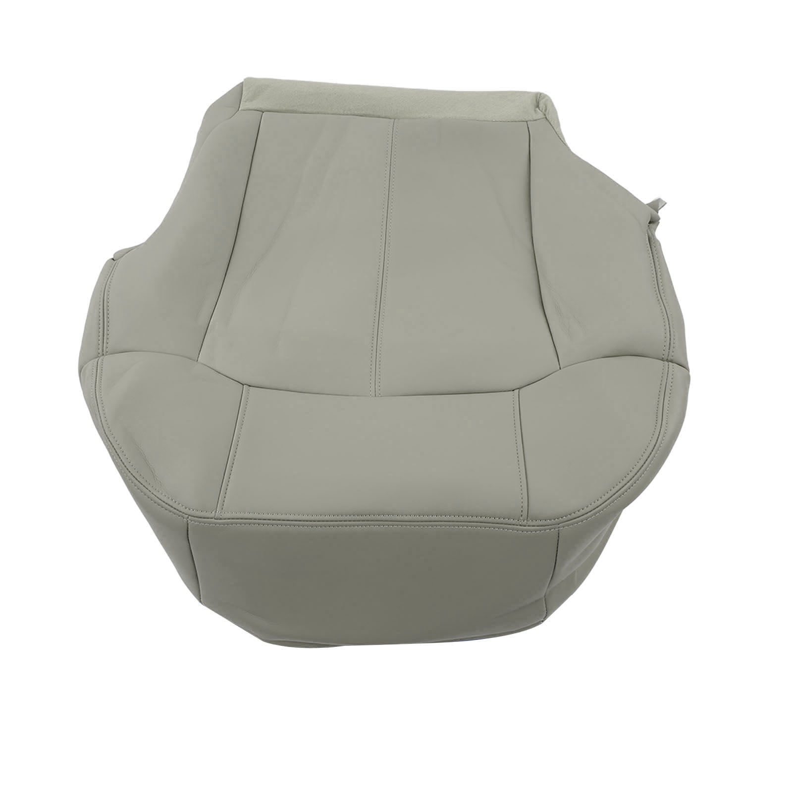 Qiilu Front Driver Seat Cover Front Driver Bottom Seat Cover PU Leather