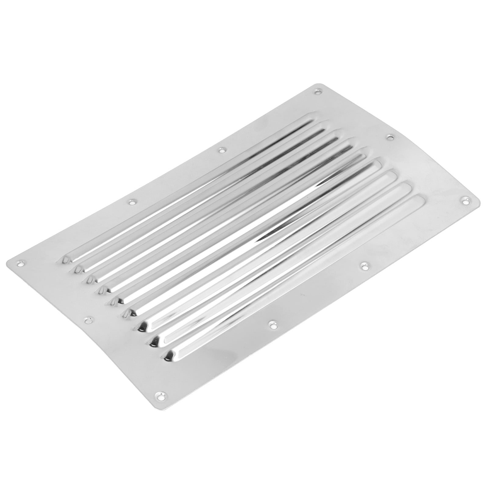 Qiilu Louvered Vent Grill 250x150mm Air Vent Louver Grill Cover