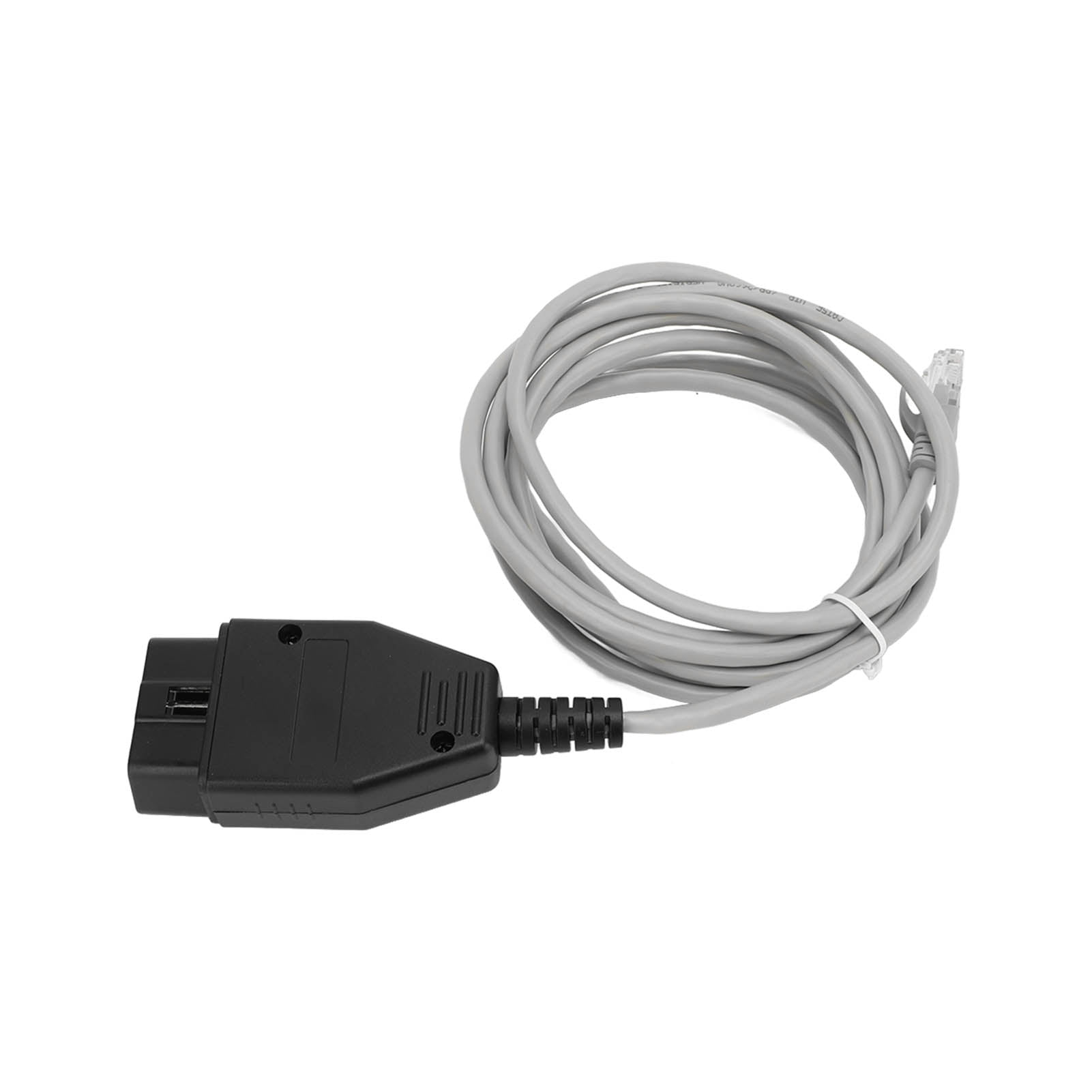 Qiilu OBD2 Programming Cable, Gray Interface Cable OBD2