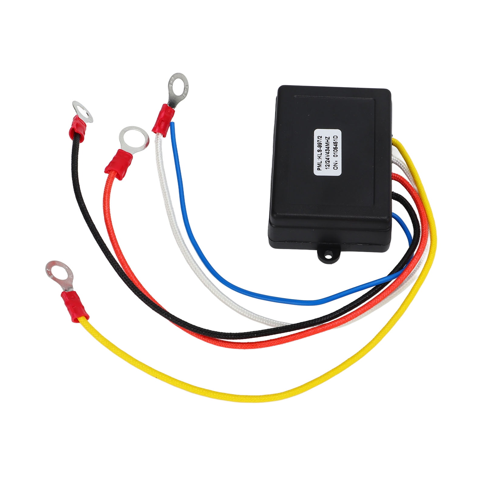 Qiilu Wireless Winch Remote Control Kit 12V 24V Wireless Winch Remote