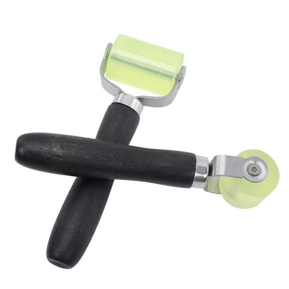 Qijita 2Pcs Automobile Repacking Sticker Roller Practical Wall Sticker Flatten Roller