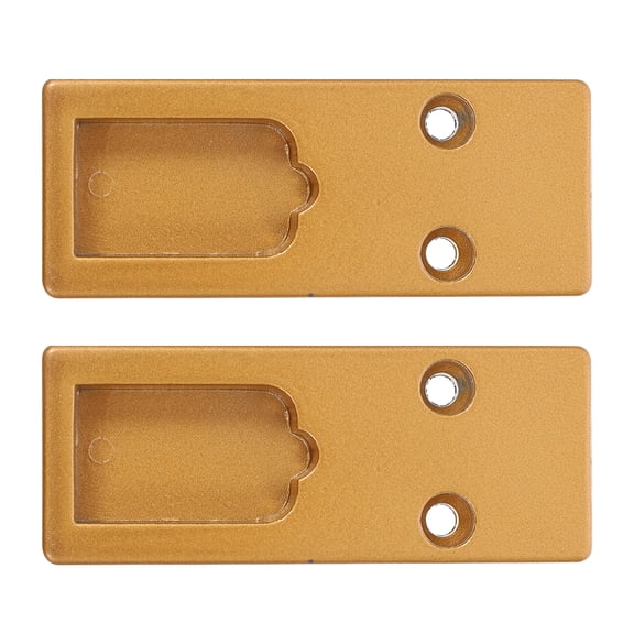 Qijita 2pcs Zinc Alloy Closet Rod Bracket Heavy Duty Wardrobe Rod Bracket for Home