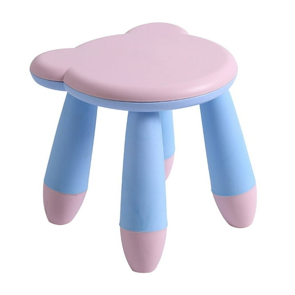 Qijita Children Anti-slip Stool Cartoon Kids Stool Non-skid Stool Plastic Step Stool