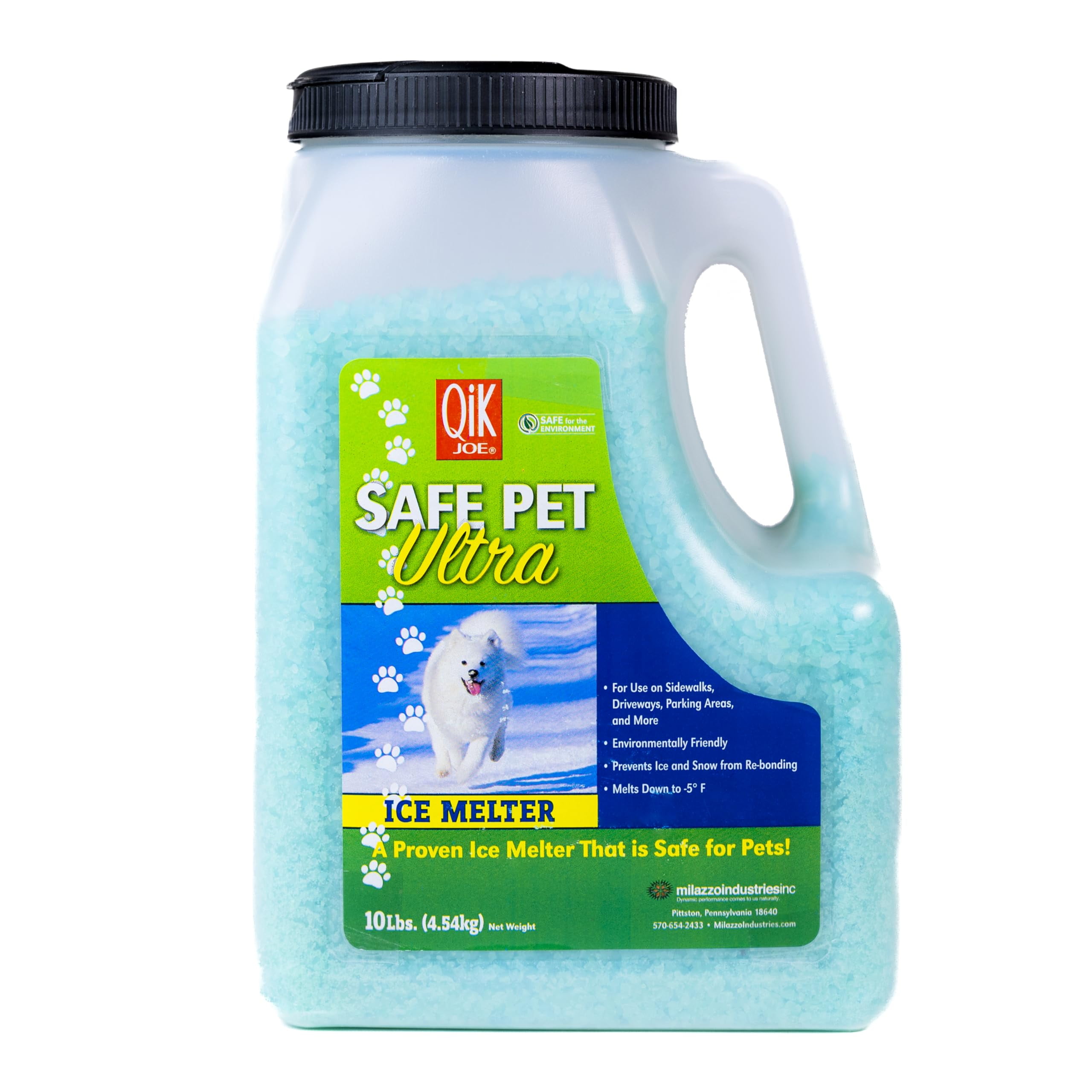 Qik Joe Safe Pet Ultra Instant Snow and Ice Melt for Sidewalks