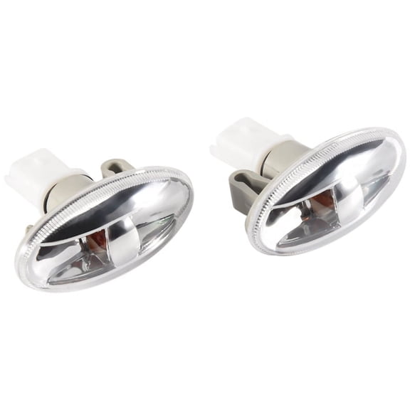 Quaqdae 2Pcs Car Partner Side Steering Indicator Repeater Light for 108 107 407 206 6325G3 for Citreon C1 C2 C3