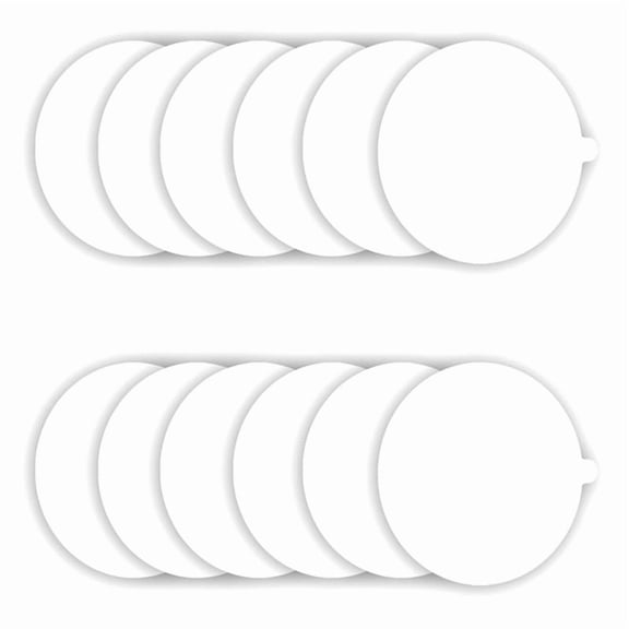 Qilidiba 50Pcs Fleas Trap Refill Discs Replacement Boards, Fits Most Models Sticky Dome Fleas Bed Traps for Inside Your Home