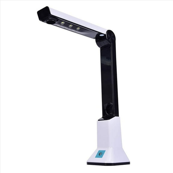 Qilidiba Document Camera for Teachers Portable USB Document Camera Scanner with Stand 8MP HD A4 Format Doc Cam Photo Scanner