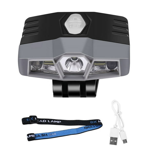 Qilidiba Fishing Cap Light Ultra Bright Hands-Free Led Clip On Hat Light - Rechargeable 150 Lumens Spotlight Waterproof Cap Light Flashlight Head Light For Fishing Running Camping Cycling