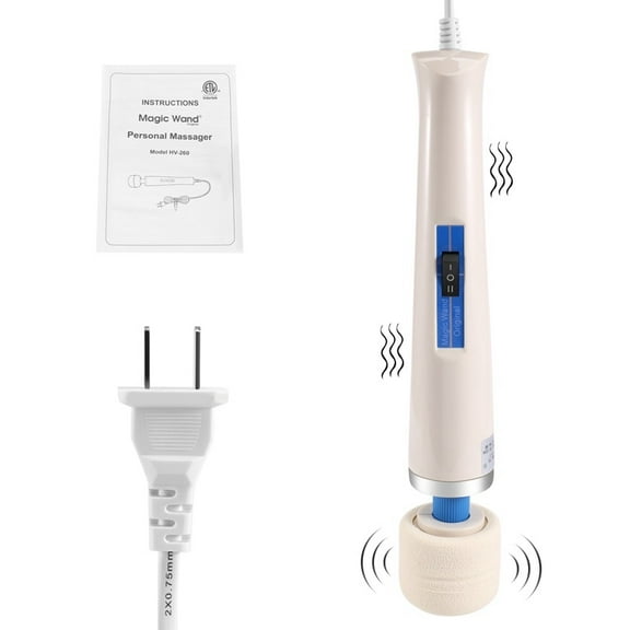 Qilidiba Wand Massager Super Vibrating Massager Hv-260R Electric Vibrating Massager Us Plug