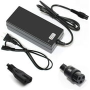 QinYing 24V (36W) Battery Charger Standard 3-Prong Inline for Razor E100 E200 E300 E125 E150 E500 E175 PR200, E225S E325S MX350, Pocket Mod, Sports Mod, Black