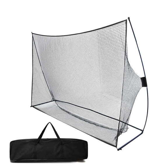 QinaQin 10x7x3 Ft Golf Practice Hitting Net with Carrying Case, Heavy-Duty Training Net, Suitable for Backyard, Indoor and Outdoor Chipping Practice, Designed By Golfer for Golfers