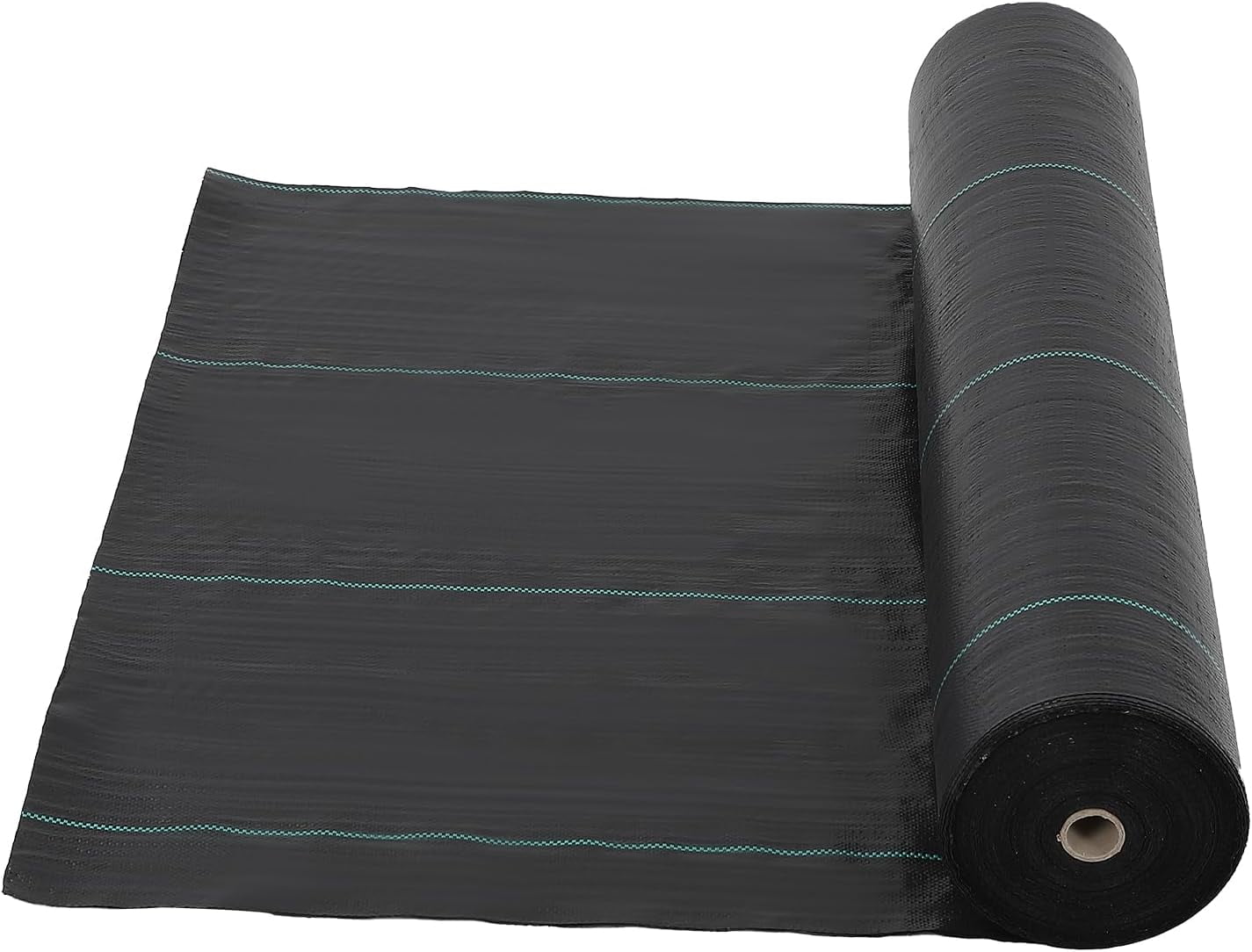 QinaQin 4x250FT-5oz Premium Weed Barrier Landscape Fabric,Weed Control Fabric,High Permeability for Flower Bed,Driveway Fabric Ground Cover,Black