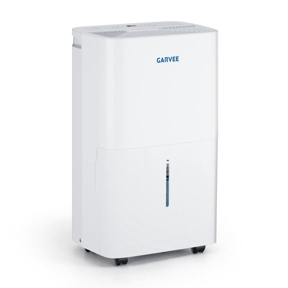 QinaQin 50 Pint Dehumidifier for up to 5,500 Sq Ft, with Reusable Air Filter 2.4 Gallon Water Tank, Compact for Home, Basement, Large Sized Rooms, Bathroom