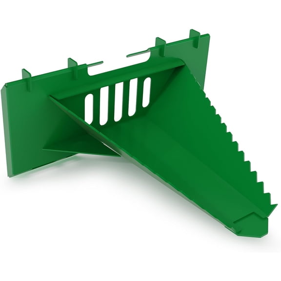 QinaQin Economy Series Stump Bucket Attachment,Tree Scoop Digger for Removing Smaller Tree Stumps and Light Duty Ripping Roots,Green