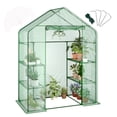 thumbnail image 1 of QinaQin Heavy-Duty Outdoor Walk-In Greenhouse with Durable Pe Cover, Suitable for Plant, Gardening and Seed Germination, 1 of 8