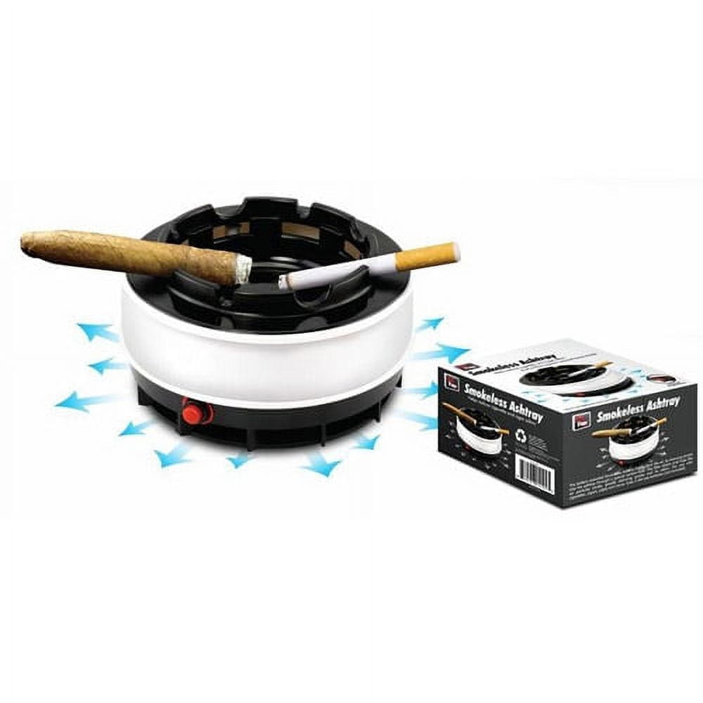 QindiaoSmokeless Vaporizer Battery Operated Ashtray for Cigarettes