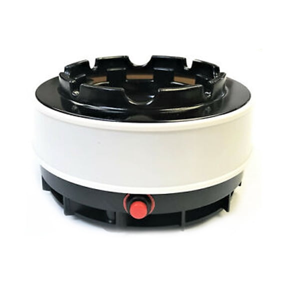 Smokeless Electric Ashtray with Carbon Filter  Battery Operated Portable ABS Plastic