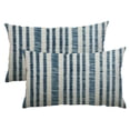 thumbnail image 1 of Qinduosi 12x20 Set of 2 Boho Throw Pillow Covers Cushion Lumbar Decorative Farmhouse Cases for Couch, Sofa, Bed, Chair, Dining, Patio, Outdoor, 1 of 8