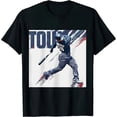 thumbnail image 1 of Qinduosi Baseball Rip It Flip It T-Shirt | Short Sleeve Baseball Tee | Youth & Adult Sizes Black, 1 of 3