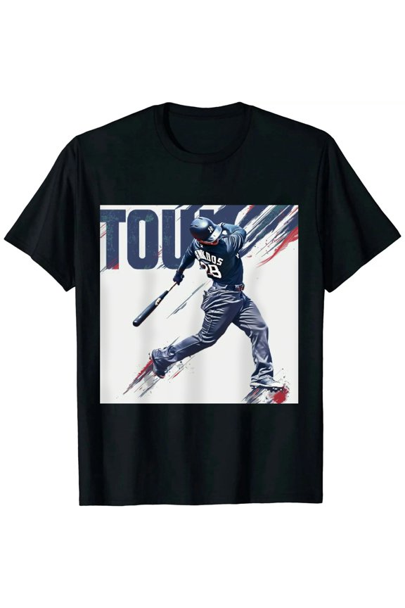 Baseball Rip It Flip It T-Shirt | Short Sleeve Baseball Tee | Youth & Adult Sizes Black