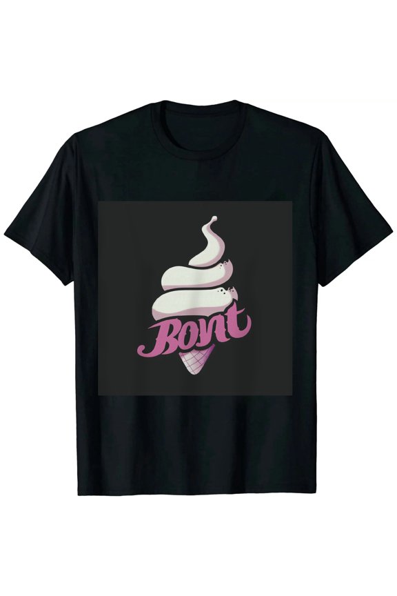 Big Worm Ice Cream Friday Funny Parody Men's T-Shirt Black
