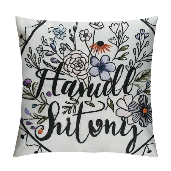 Qinduosi Bless This Home, with Love & Laughter Throw Pillow Covers Inch New Home Owner Gifts, Housewarming Gifts, House Warming Decoration Gifts for New Home Owner