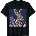 thumbnail image 1 of Qinduosi Bunny Tshirt for Rabbit Lover | Unisex Rabbit Black, 1 of 3