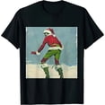 thumbnail image 1 of Qinduosi Christmas T Women Cartoon Print Xmas Holiday Christmas Movie Gift Black, 1 of 3