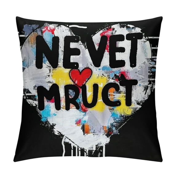 Qinduosi Ever Throw Pillow Covers in - Women Room Decorative Couch Cushion Covers, Pillow Case, Birthday