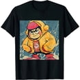 thumbnail image 1 of Qinduosi - Experiment Women's Short Sleeve Graphic T-Shirt Black, 1 of 3