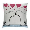 thumbnail image 1 of Qinduosi Gifts for Girlfriend,Gifts for Wife, ,Love ,Valentine's Day Gifts,for Women,Polar Bear Gifts,Polar Bear Gifts for Women,Love Pillow Covers, 1 of 5