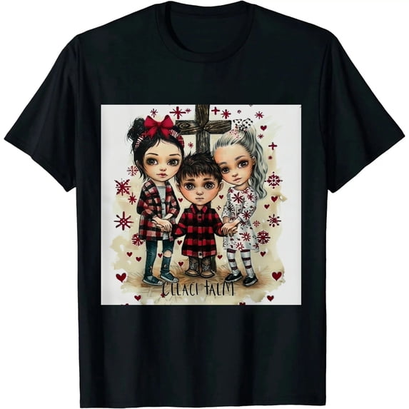 Qinduosi Gifts, to Be , , Gifts for , Short Sleeve Tee Shirt, Gifts for Xmas Black