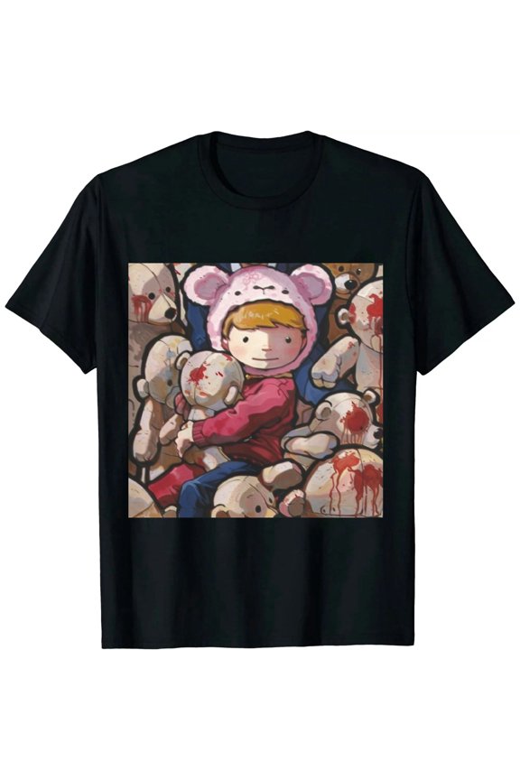Gloomy Bear - Gloomy & Pity T-Shirt Black