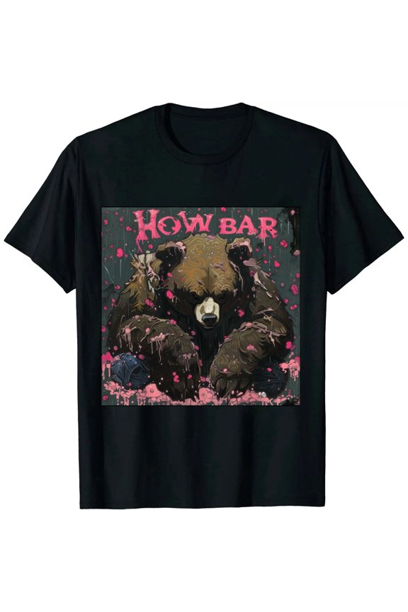 Gloomy Bear and Gloomy - Bear in Head Icon Men's T-Shirt Black