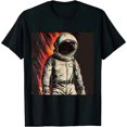 thumbnail image 1 of Qinduosi Graphic Tshir Design Casual Tees Skull Black, 1 of 3